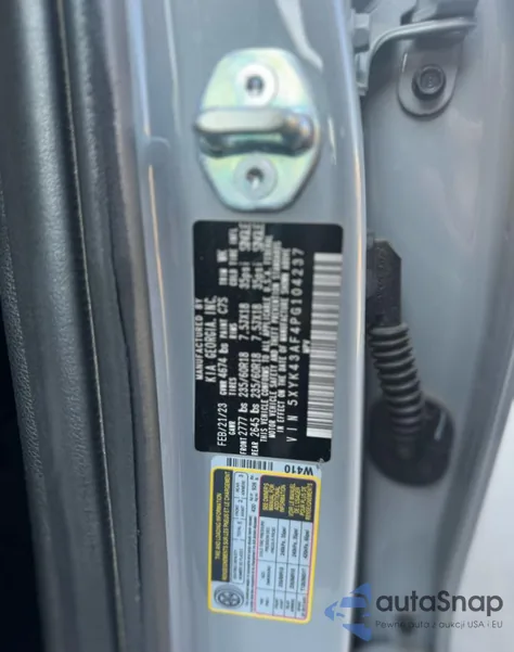 2023 Kia Sportage Sx from USA, damaged, VIN 5XYK43AF4PG104237